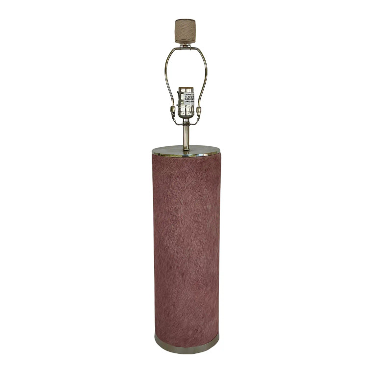 Arteriors Modern Violet Hide Kelli Table Lamp