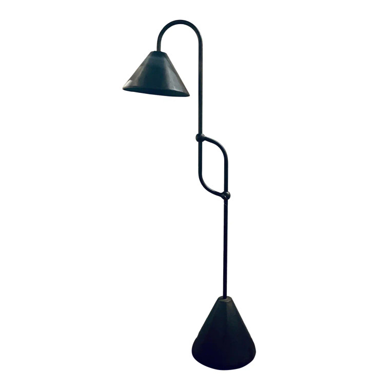 Bobo Intriguing Objects Industrial Modern Black Arched Floor Lamp