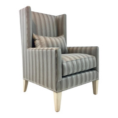 Drexel Heritage Modern Wingback Chair United States