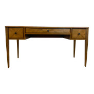 Theodore Alexander Light Oak Finished Wood Writing Desk