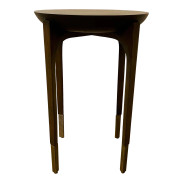 Kara Mann for Baker Walnut Finished Cradle Accent Table