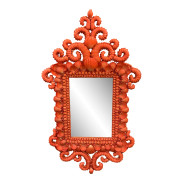 Currey & Co. Nautical Coral Shell Wall Mirror