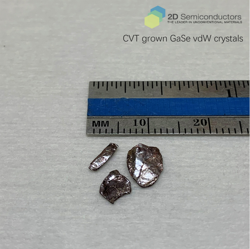 CVT grown GaSe layered crystals