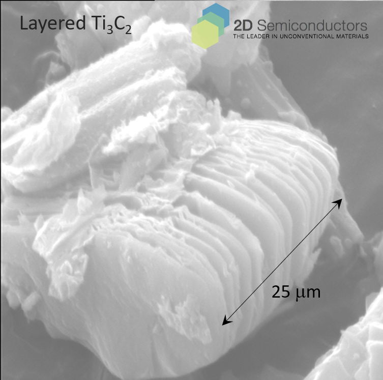Ti3C2 MXene SEM images