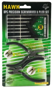 8pcs Precision Screwdriver and Plier Set  DT6002