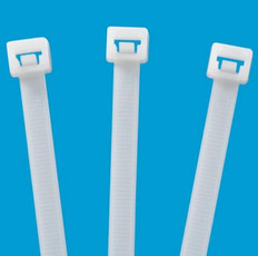 Natural Nylon Cable Ties, 11"x0.30", 120 lbs  TW-300x8-120