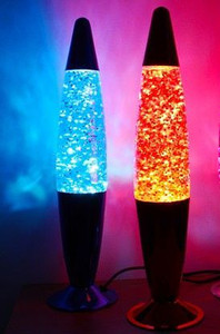 Sparkle Moving Effect Lamp, Red   852930