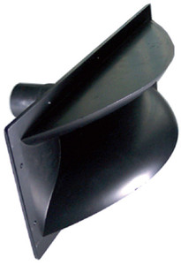 6.25" x 16.5" SCREW-ON HORN PT-717