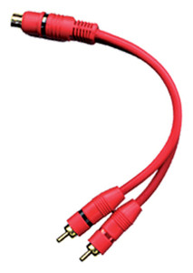 6" Y RCA 1-F/2-M  ACG-1F2MR