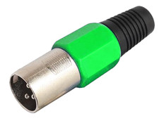 XLR 3-pin Plug  PL-125XTGN