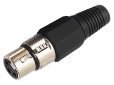 XLR 3-pin Jack  JA-125XTBK