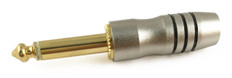 1/4" Mono Medium Gold Plug  PL-850B