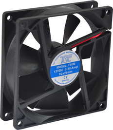 3.6" Slim Fan 12VDC  F90M