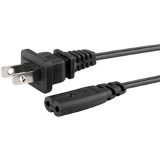 6ft, Economy AC Power Cord - Figure 8 (Sony type)  AC-108