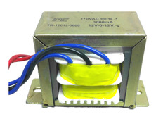 Transformer, 12V, 1000mA, Center Tapped (6V-0V-6V)  TR-606-1000