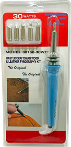 30W Wood & Leather Pyrography Solder Kit  08156-30WD