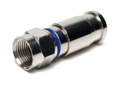 F-56 Compression Connector "Blue"  F56COMP-BLUE