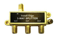 3-Way Gold Splitter  SP-103G