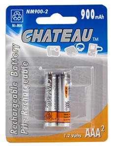 AAA Rechargeable Ni-Mh Batteries (2pcs)  NM900-2