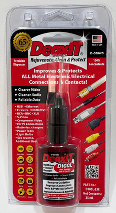 DeoxIT Rejuvenate Clean & Protect 25mL  D100L-25C