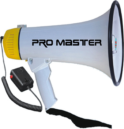 6.25" MEGAPHONE, 20W, WITH RECORDER  TMC-1002R