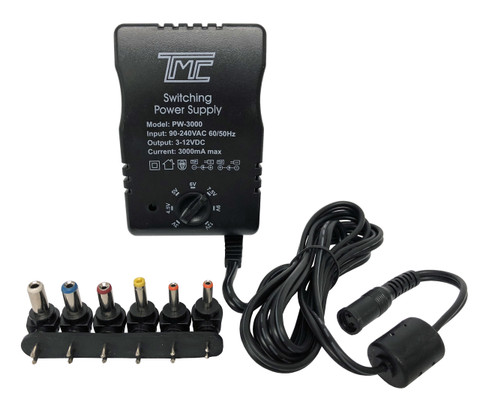 Universal Switching Power Supply, 3000mA  PW-3000