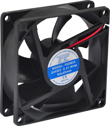 3.15" Slim Fan 24VDC  F80M24