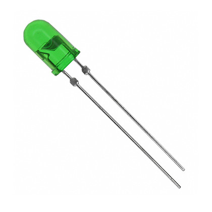 5mm Diffused Green LED  LED5G