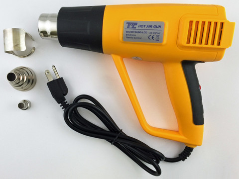 Digital Hot Air Gun 150-1500W, Carrying Case  08-HOTGUN-3LCD