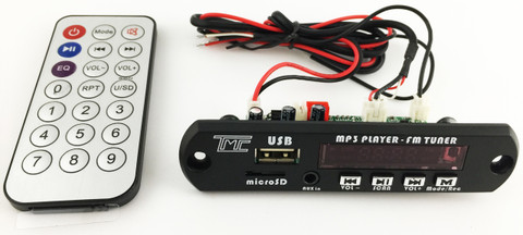Replacement mp3/FM Player with Remote  TMC-MP3KIT