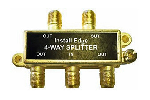 4-Way Gold Splitter  SP-104G