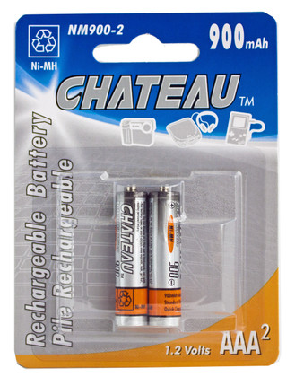 AAA Rechargeable Ni-Mh Batteries (2pcs)  NM900-2