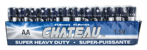 AA Super Heavy Duty Batteries (48pcs)  AA-48CH