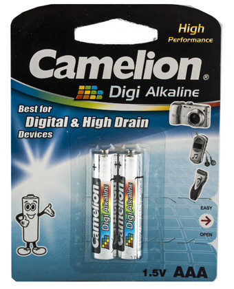 AAA Alkaline Batteries (2pcs)  AAA-2DIGA