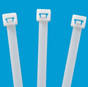 Natural Nylon Cable Ties, 11"x0.30", 120 lbs  TW-300x8-120