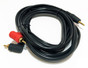 10ft Extension, 3.5mm to RCA Gold  AVC-110L