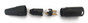 XLR 3-pin Gold Plug  PL-135XTBK