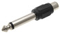 1/4" Mono Plug to RCA Jack Adapter  AD-117