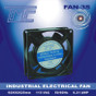 3.6" Slim Fan 110VAC  FAN-3S