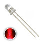 5mm Red Clear LED  LED5CR