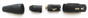 XLR 3-pin Gold Jack  JA-135XTBK