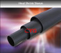 Polyolefin Heat Shrink Tubing 2:1, UL Approved, 1" (25.4mm)  HST-01BK