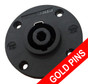 TMC SpeakON 4-pole Connector, 24K Gold Pins  SPKC-380G