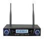 Dual Wireless UHF Microphone System  MC-702ULR