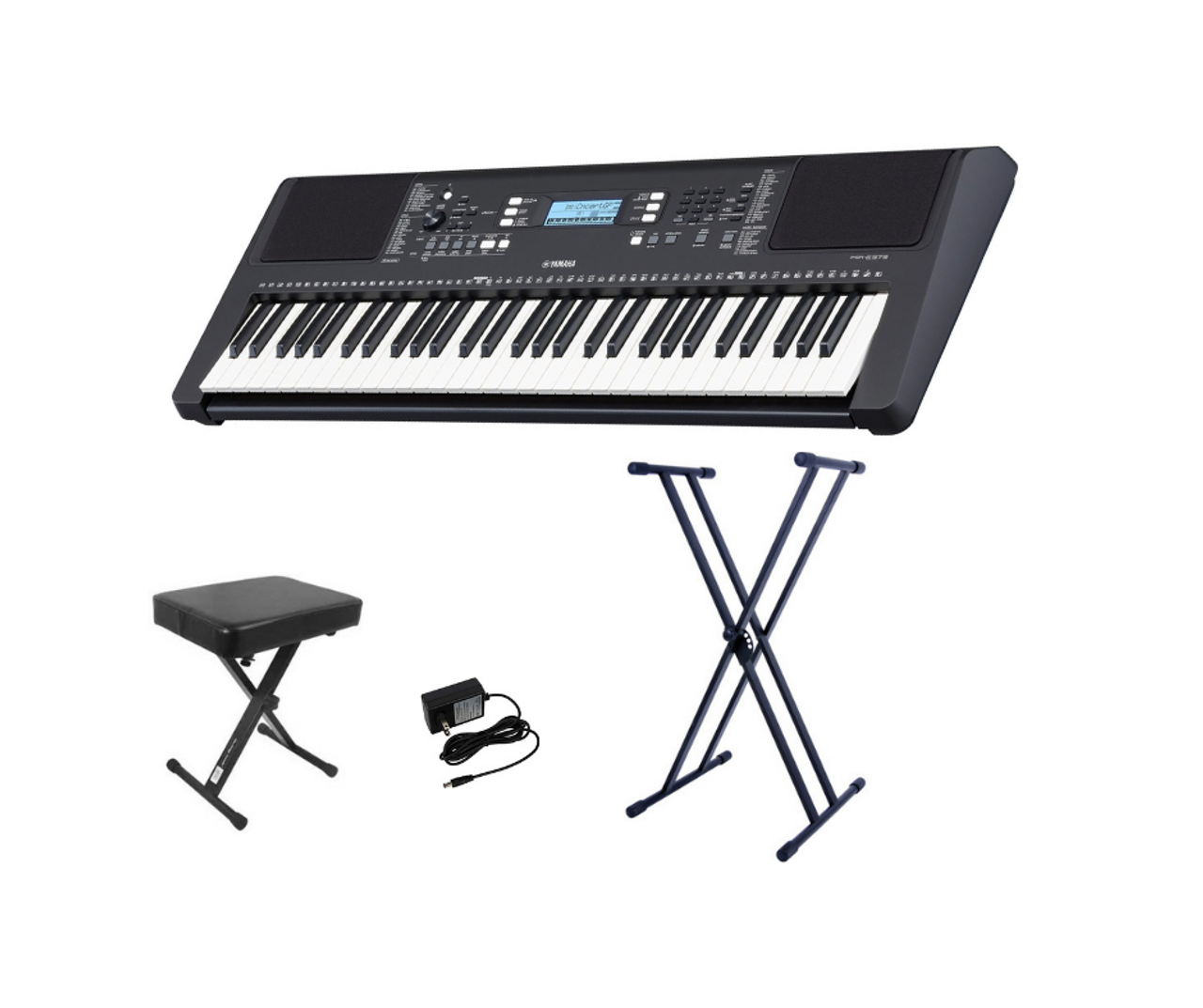 Yamaha PSR-E373 Keyboard Value Pkg - Alabanza Music