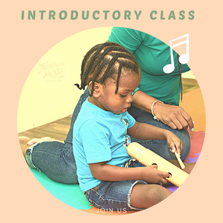 Introductory Class - Playful Piccolos (18ms-4yrs)  Bilingual Family Music Class