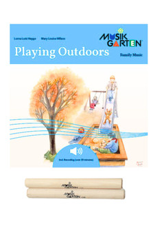 Musikgarten Family Music for Toddlers - Playing Outdoors rhythm sticks pr