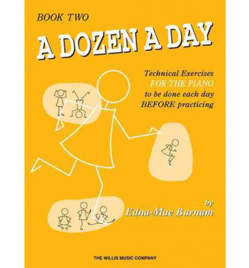 A Dozen a Day Book Two, Technical Exercises for Piano