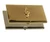 Business Card Holder G-Clef Gold