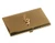 Business Card Holder G-Clef Gold